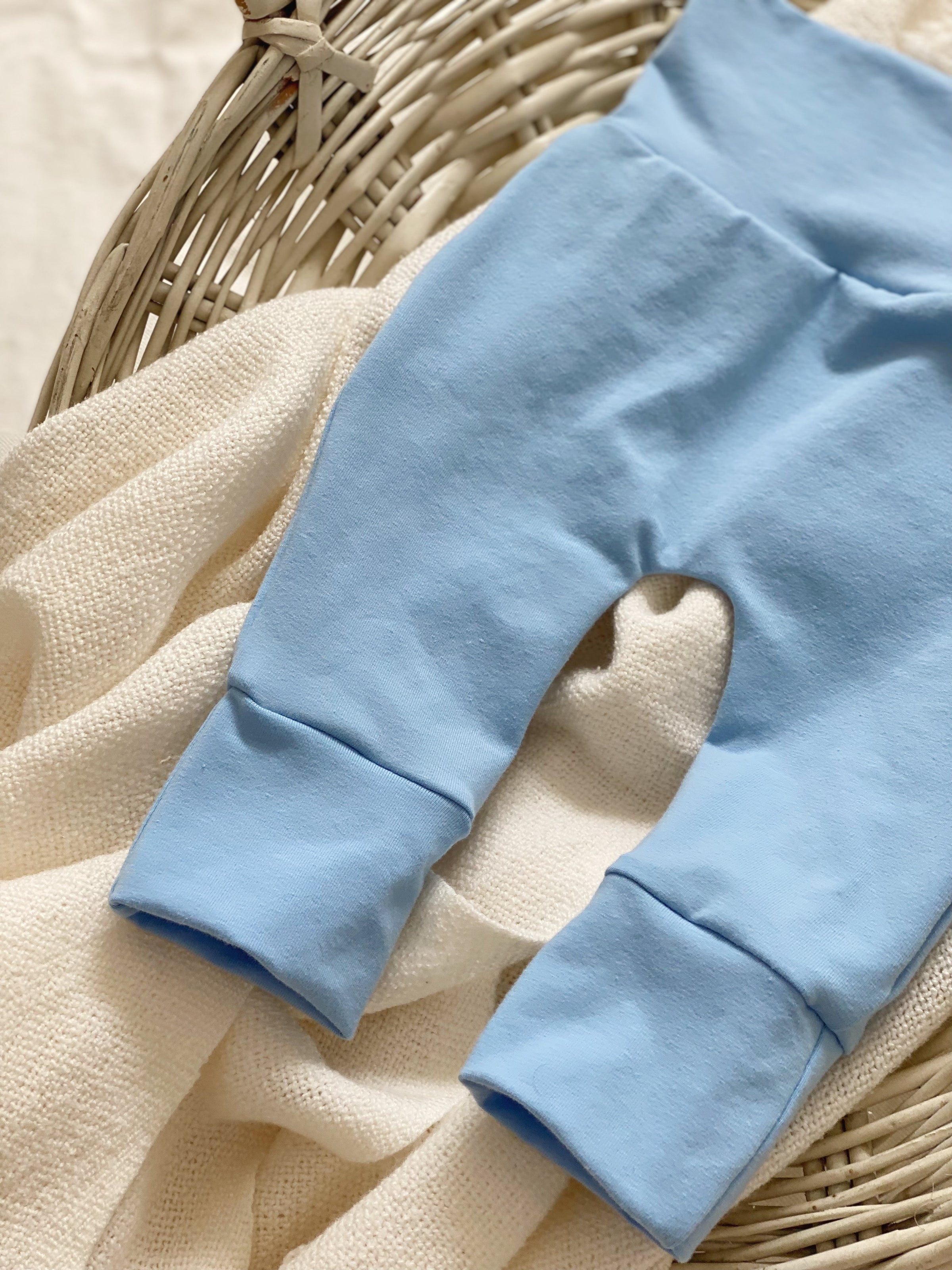 Pantalon Évolutif Uni Bleu Ciel
