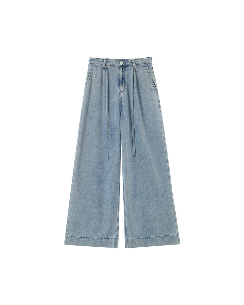 Jean Baggy Oversize Pompon