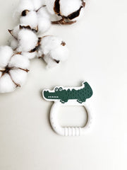 Jouet De Dentition Anneau Crocrodile
