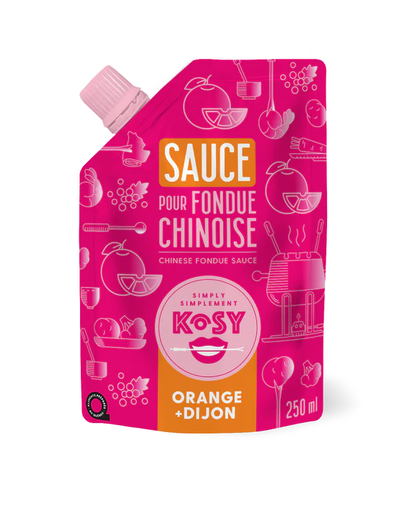 Sauce Pour Fondue Chinoise Orange & Dijon