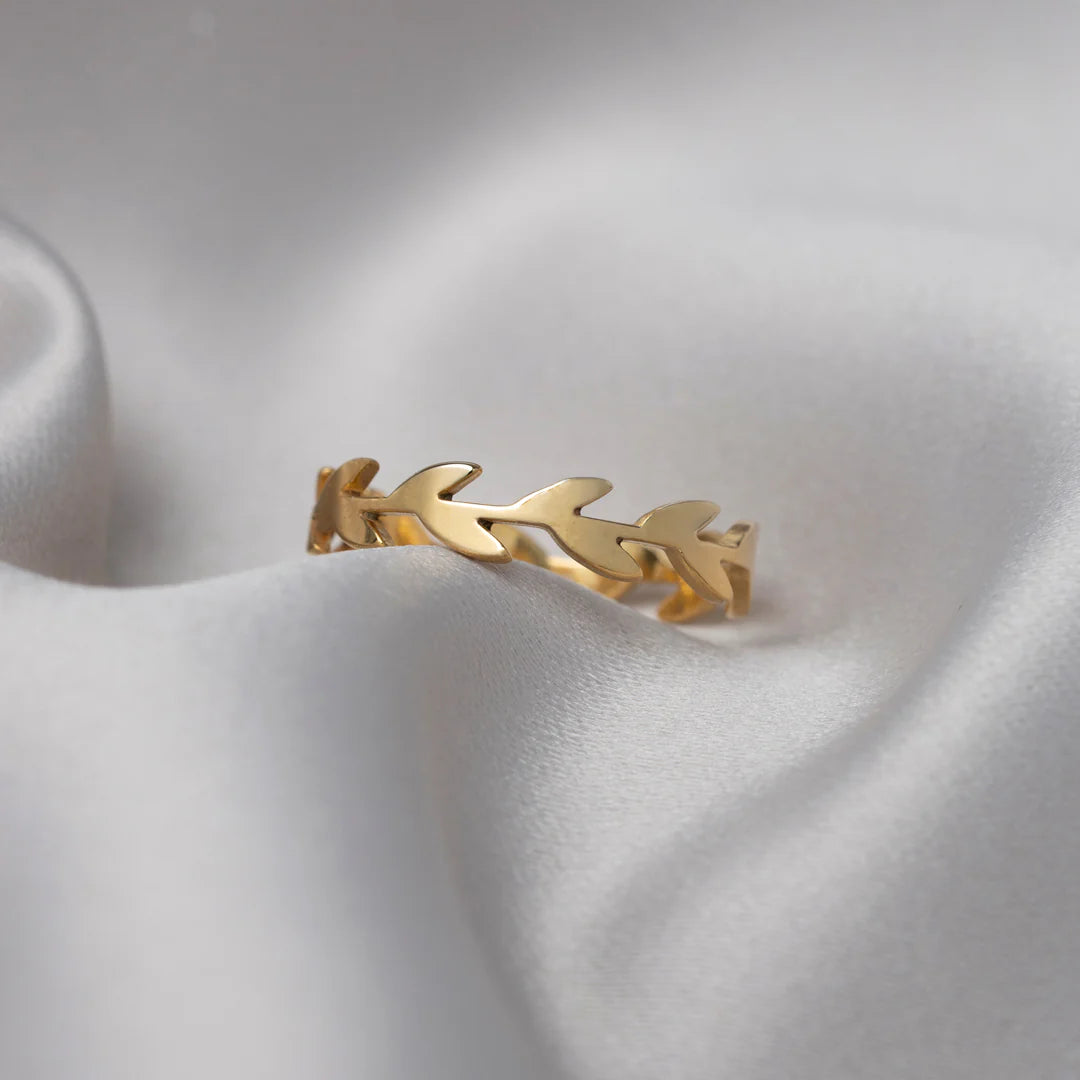 Bague La Feuillue Or