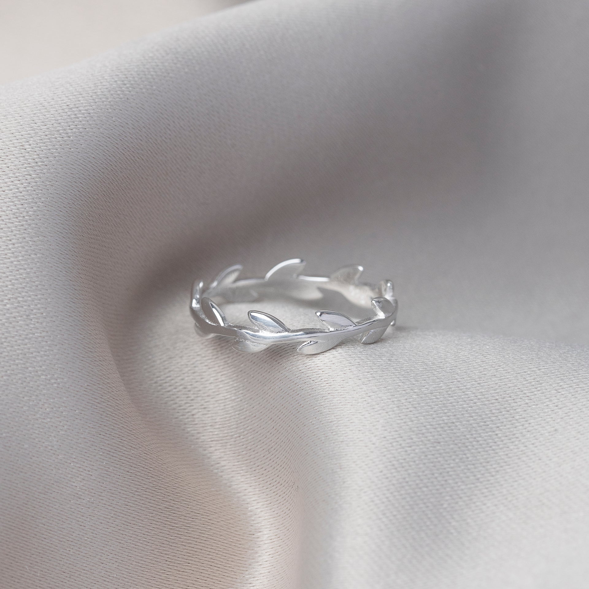 Bague La Feuillue Argent