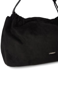 Sac À Main En Suède Lara Black
