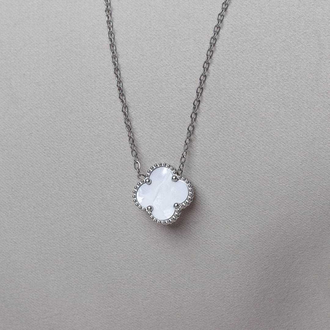 Collier Le Chanceux Blanc