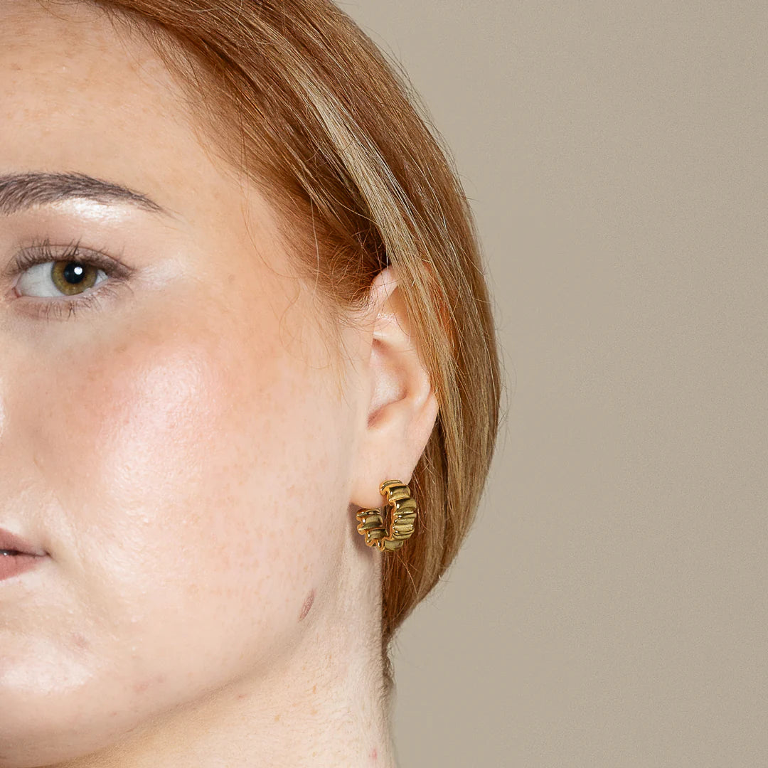 Boucles D'oreilles Les Bourrasques Or