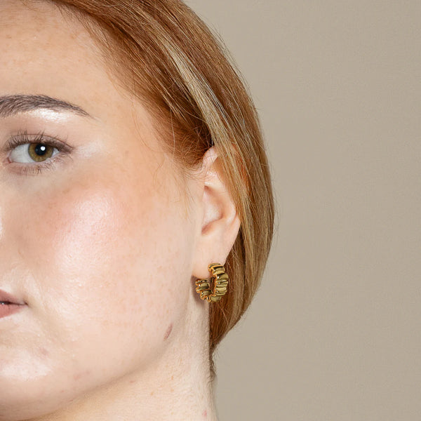 Boucles D'oreilles Les Bourrasques Or