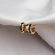 Boucles D'oreilles Les Mystérieuses Noir Or