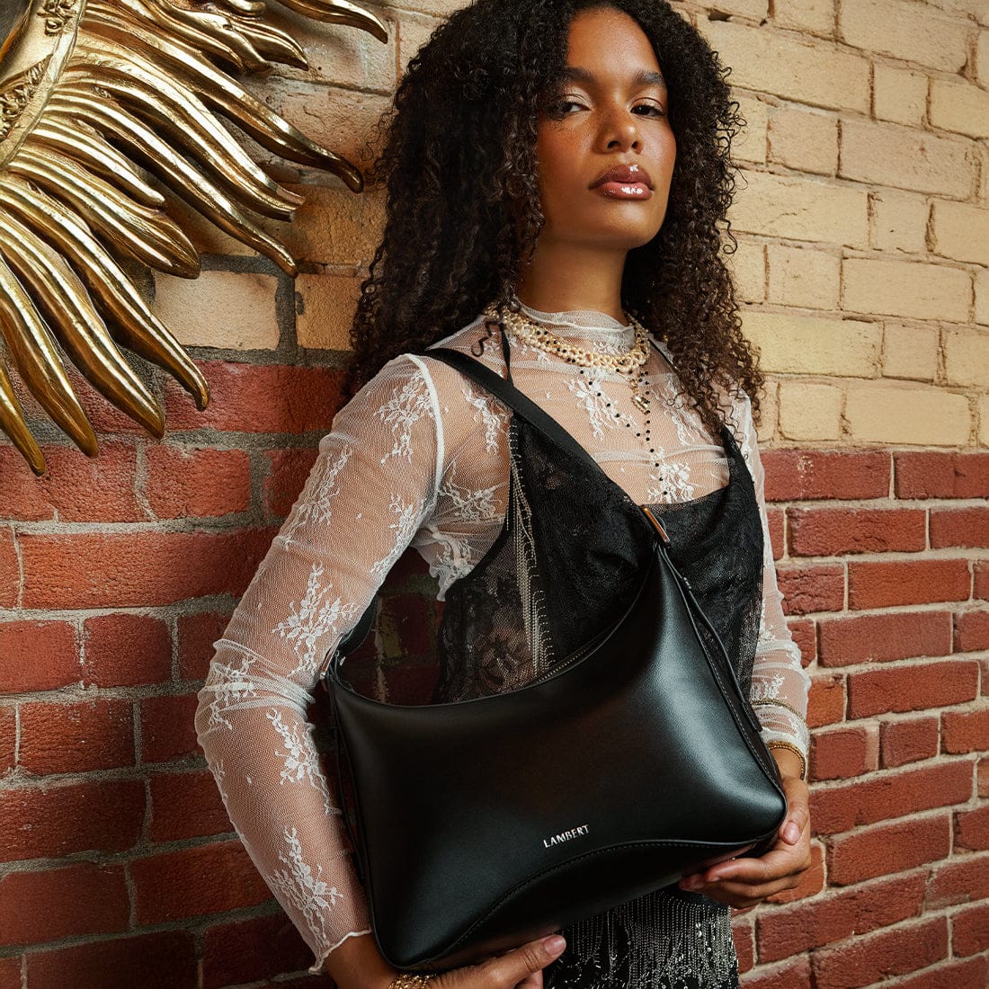 Sac À Main Audrey Noir 2-En-1