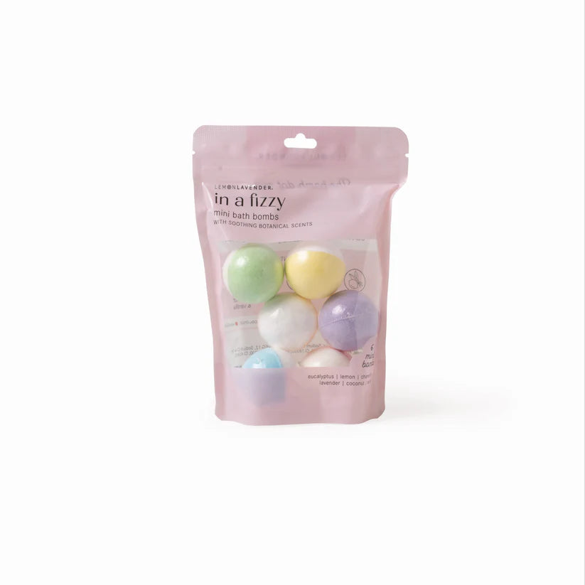 Ensemble Minis Bombes De Bain (6 Fragrances)