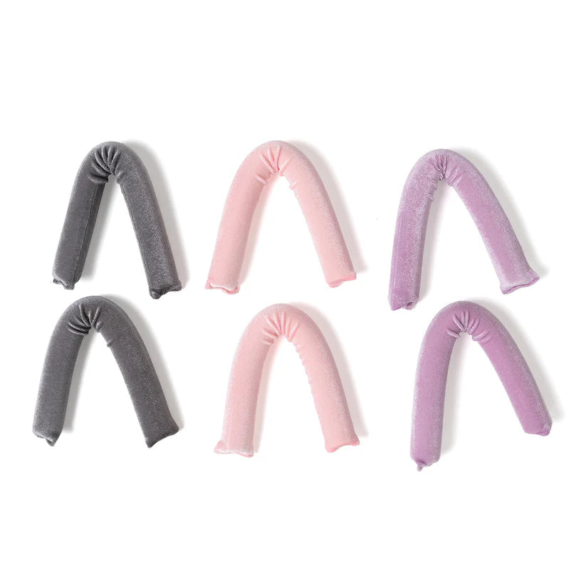 Bigoudis En Velours Mauve