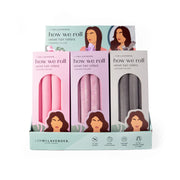 Bigoudis En Velours Mauve