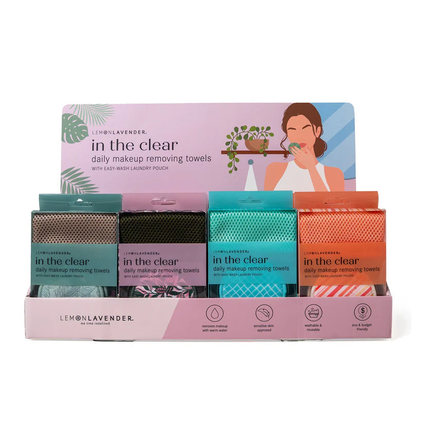 Lingettes Démaquillantes Carreauté Bleu