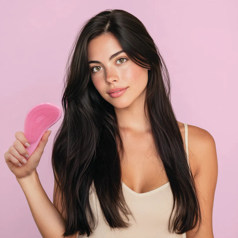 Brosse Cheveux Rose