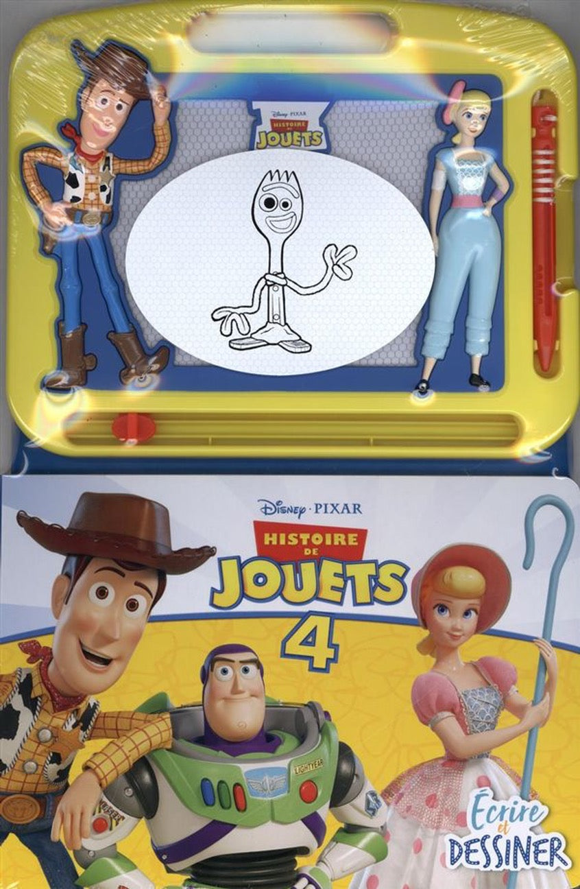 Livre Histoire De Jouets 4 - Écrire Et Dessiner