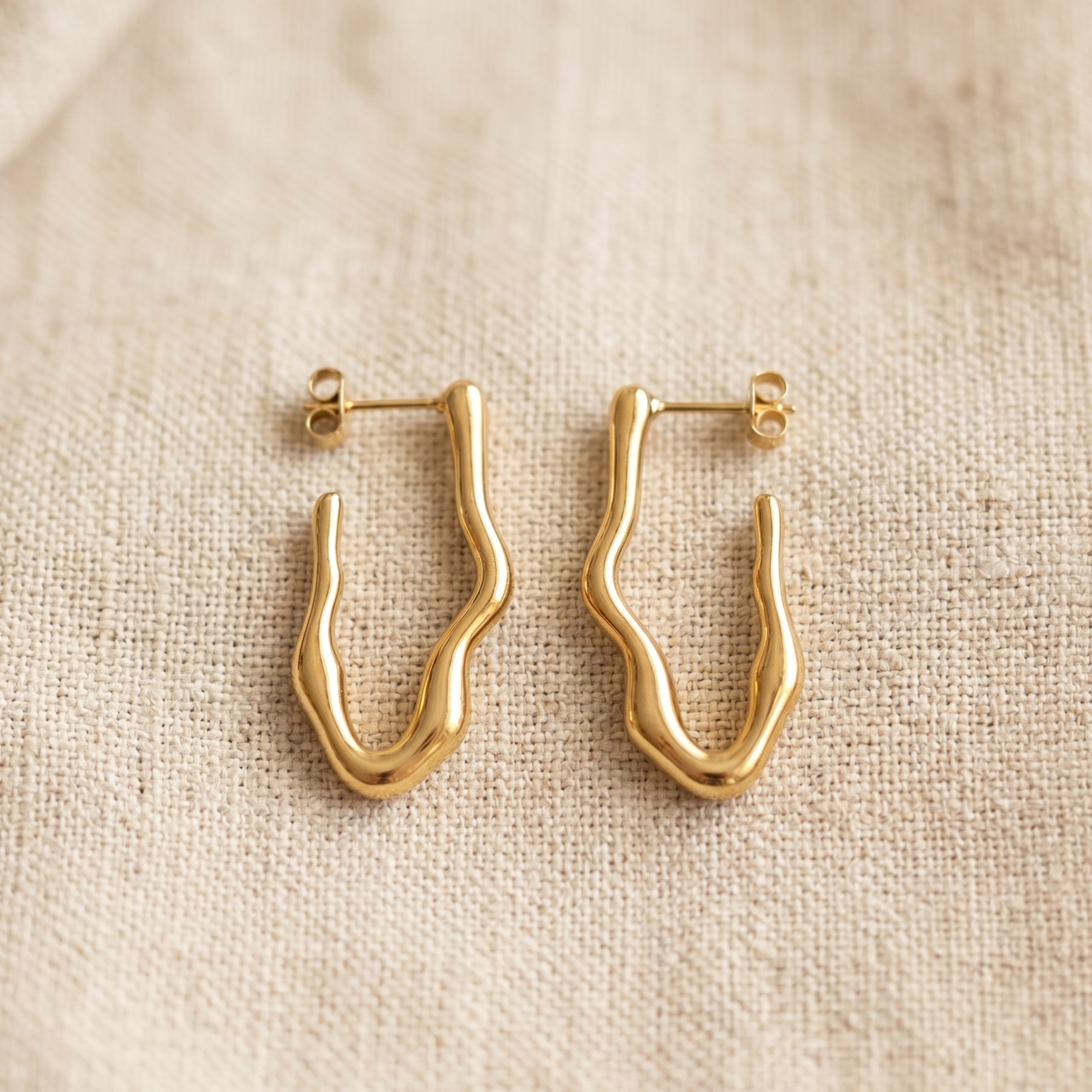 Boucles D'oreilles Muse Or