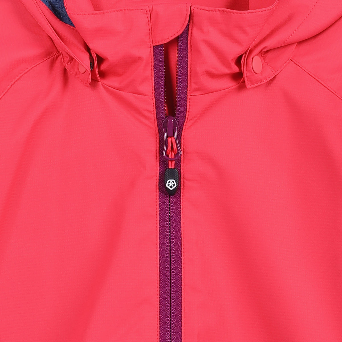 Manteau De Pluie Colorblock Rose