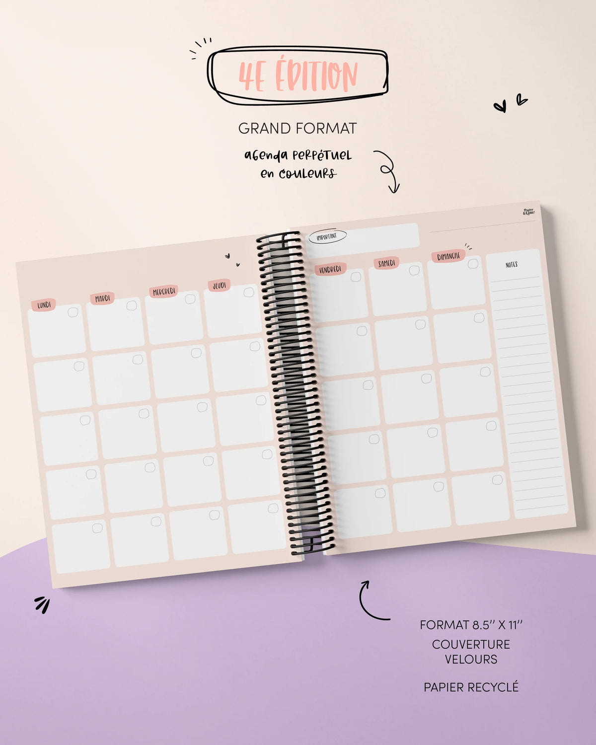 Agenda 4e Édition 05 Daphnée