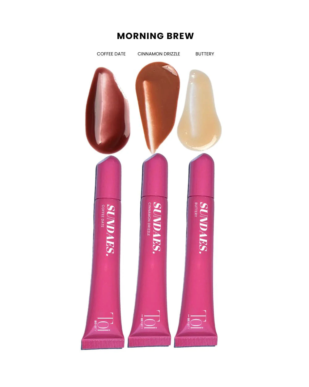 Trio Lip Sundaes Saint-Valentin - Édition Limitée Morning Brew