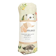 Mousseline Bambou Tortue Flamants Ours Pandas Canard Sauge