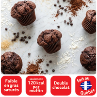 Muffins Double Chocolat