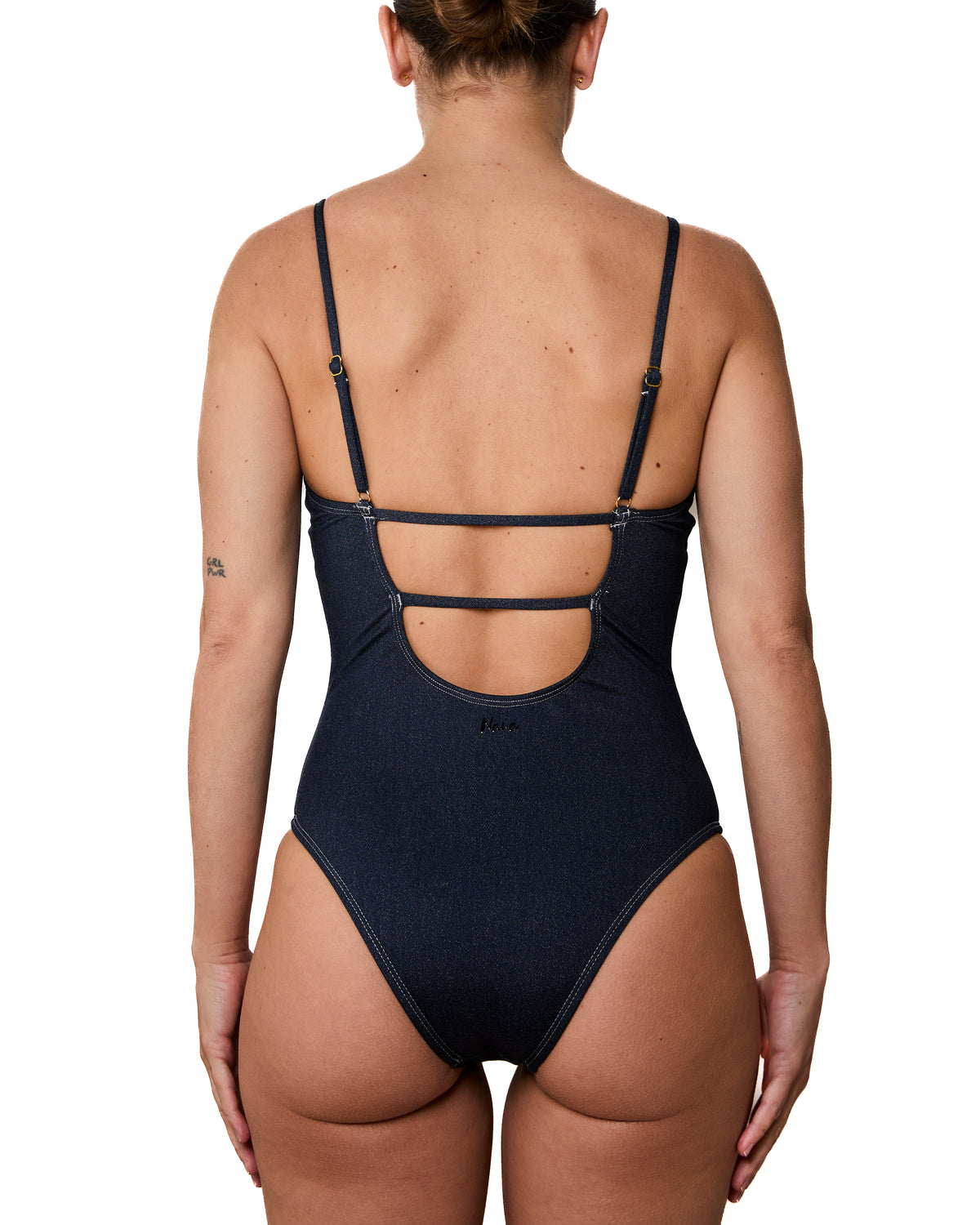 Maillot Une Piece Anne Denim