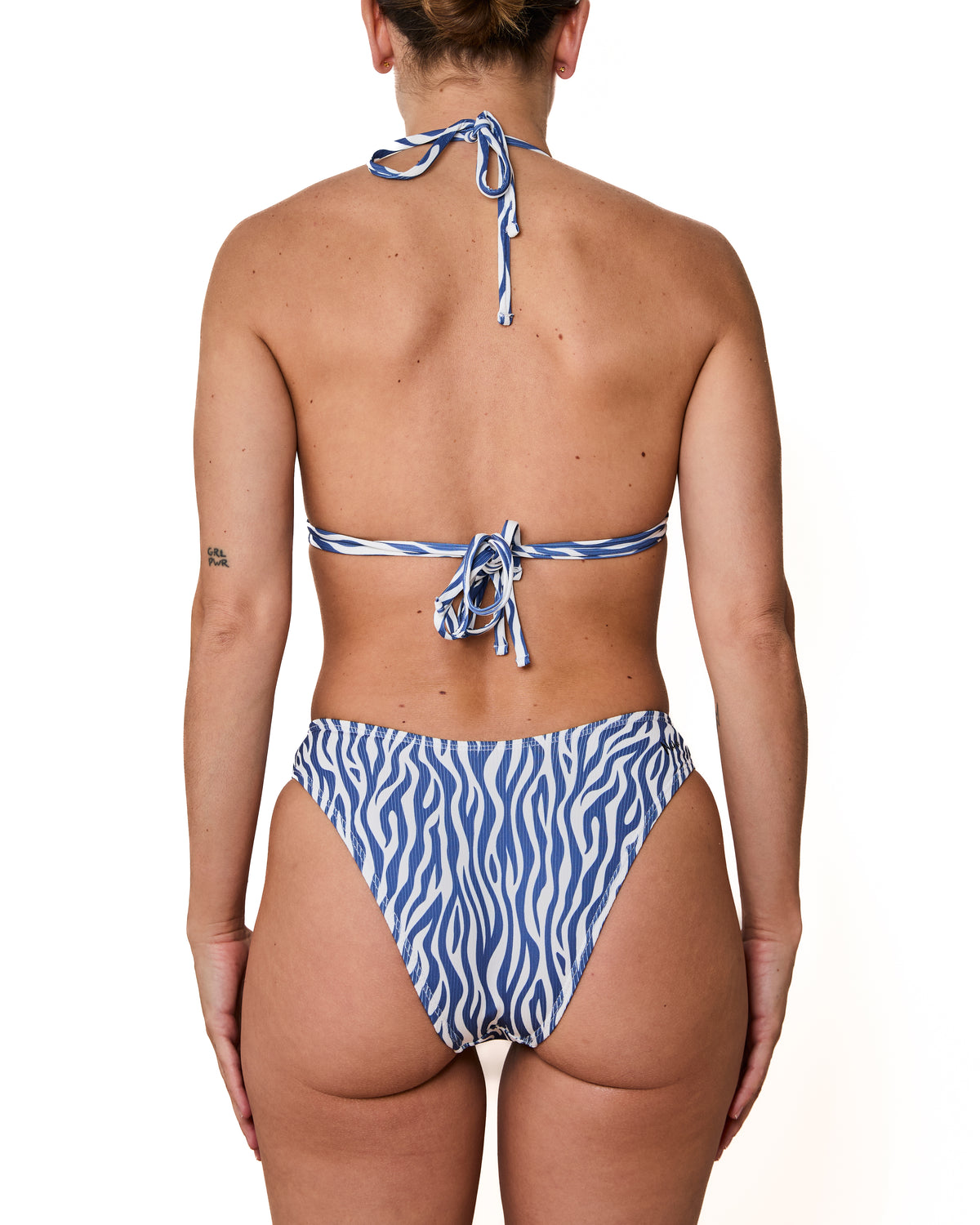 Haut de Bikini Natalia Cotele Zebre Denim