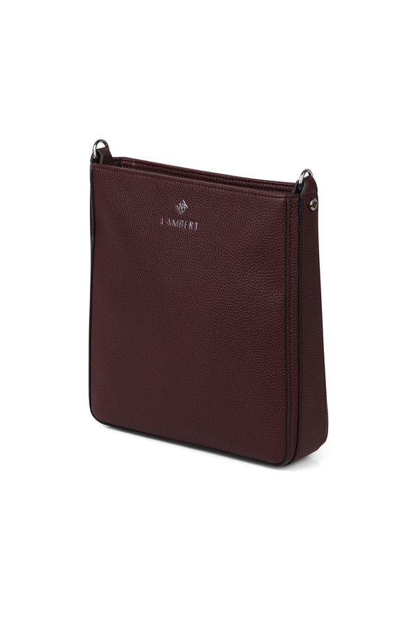 Sac À Bandoulière Nathalia Mahogany