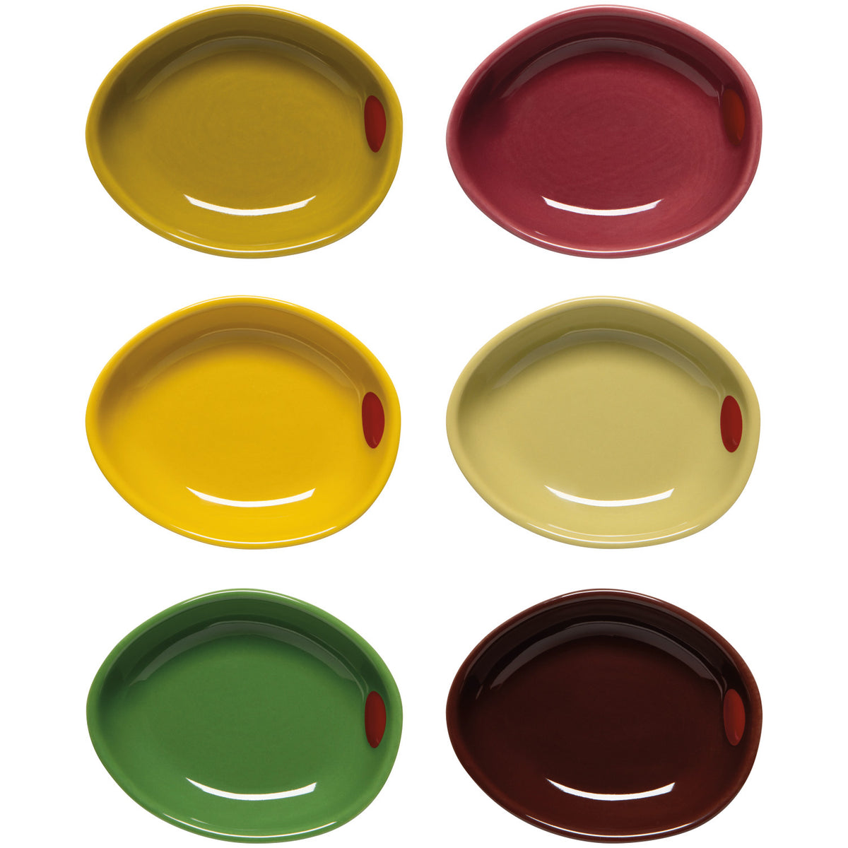 Lot De 6 Coupelles Épices Olives