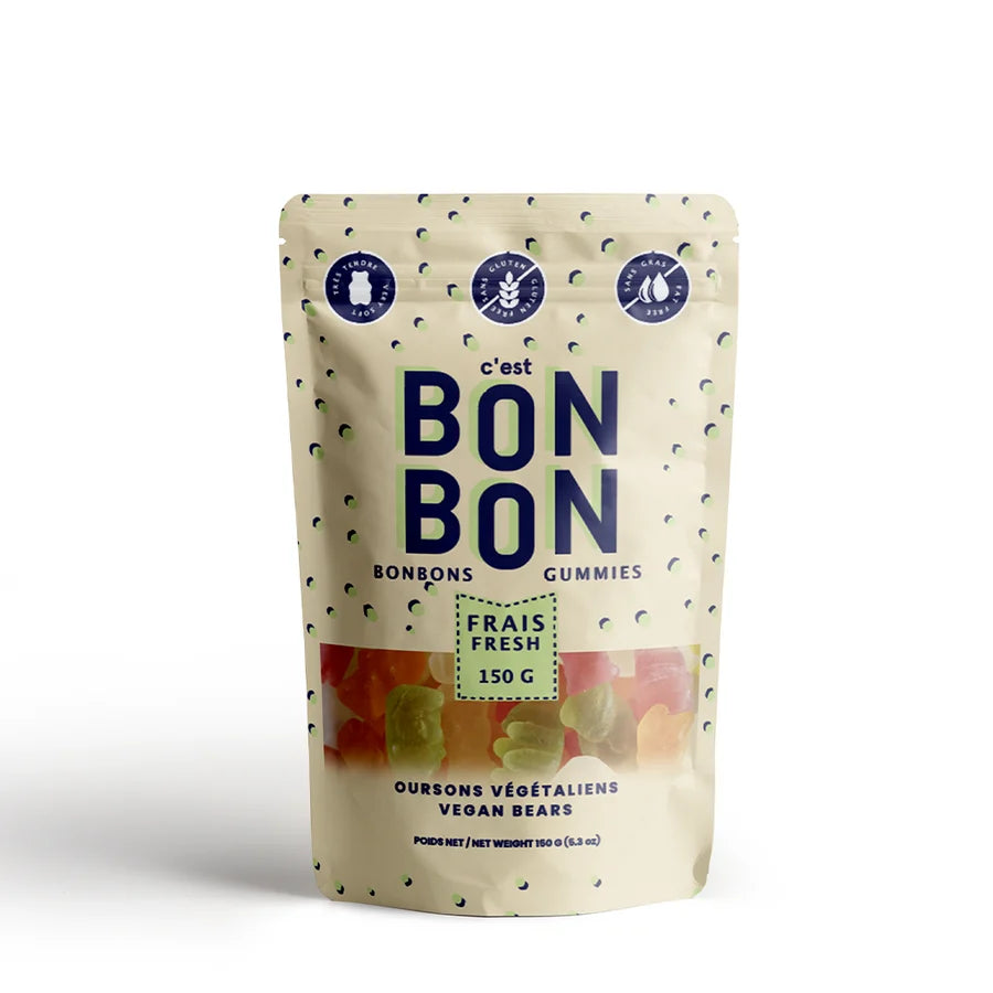 Bonbons Ourson Végétalien