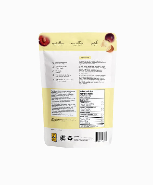 Gruau Au Frigo Beurre D'amande & Cerise