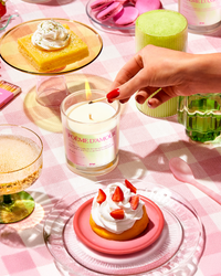 Chandelle Poème D'amour (Matcha & Fraises)