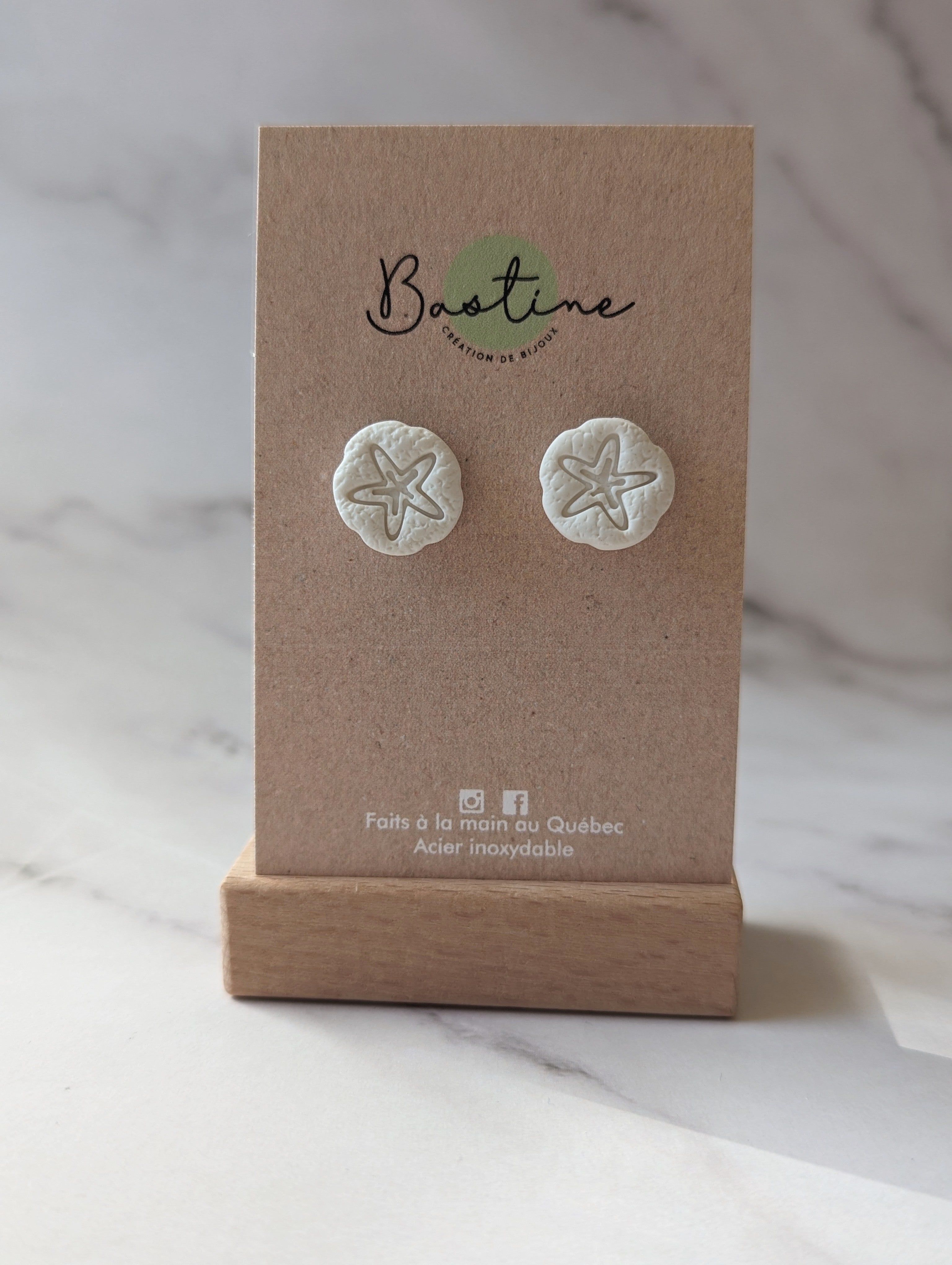 Studs Dollars De Sable