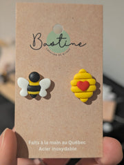 Studs Abeilles