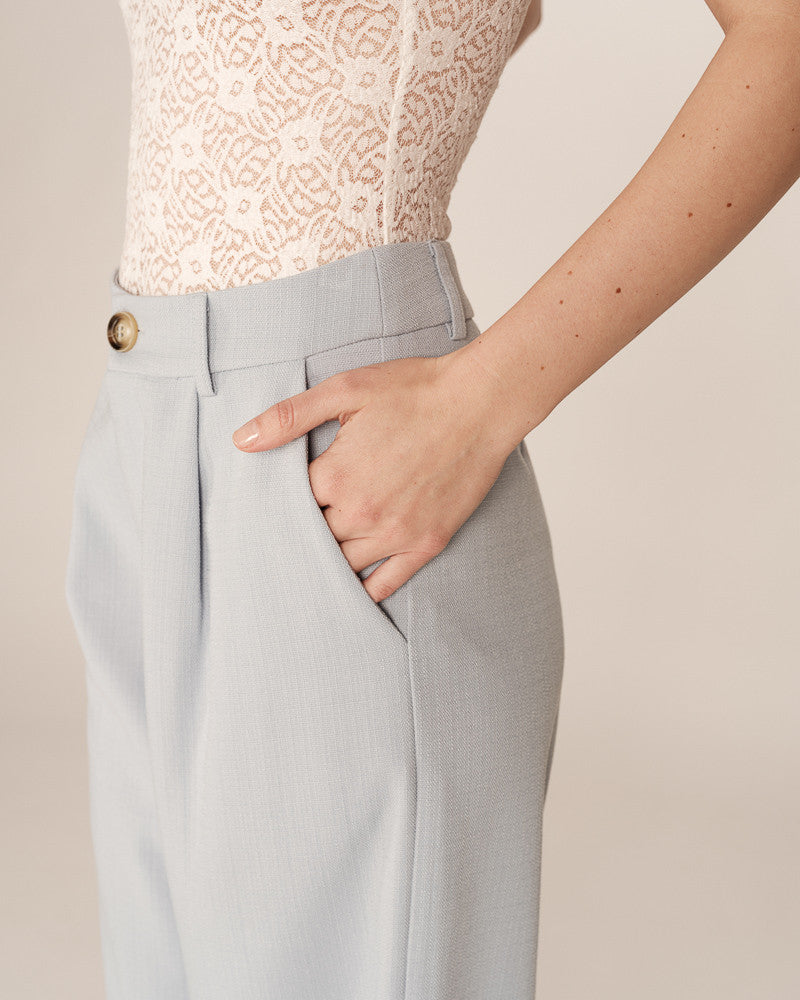 Pantalon Bleu Poudre Pierre
