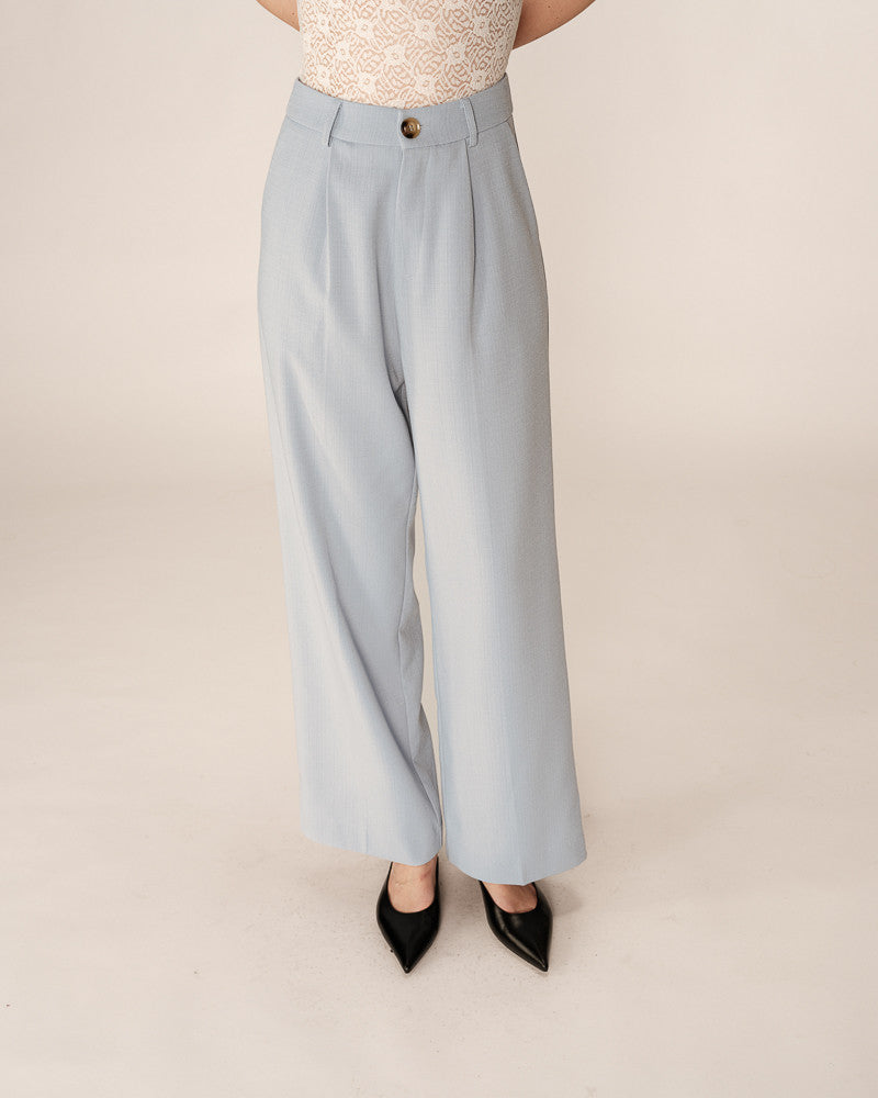Pantalon Bleu Poudre Pierre