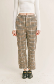 Pantalon Gossip Brun Multicolore