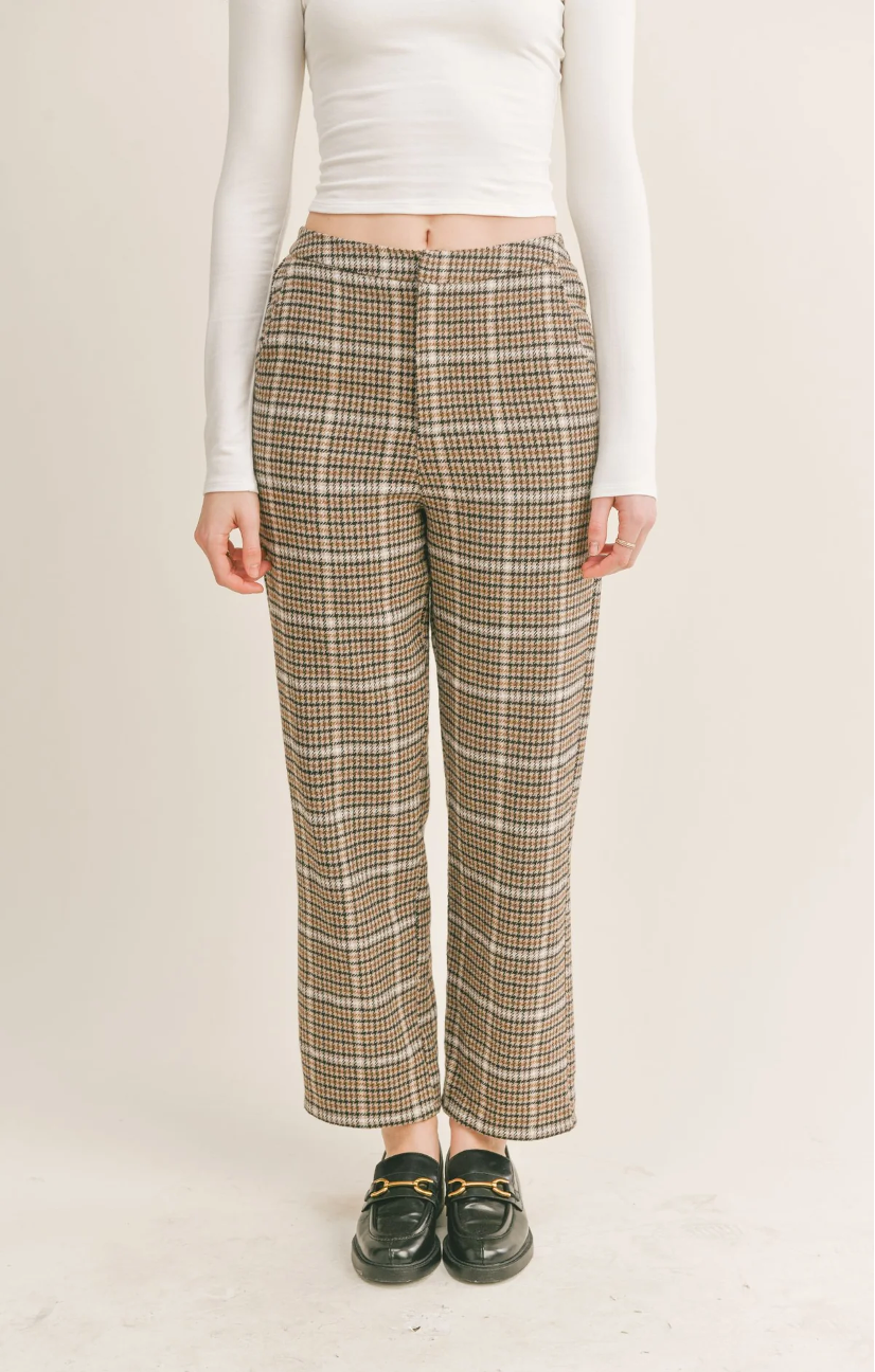 Pantalon Gossip Brun Multicolore