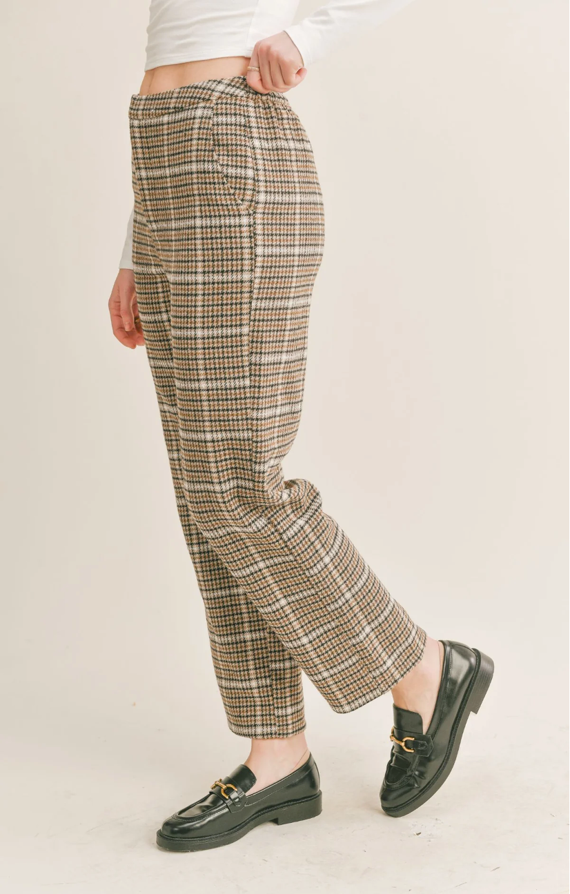 Pantalon Gossip Brun Multicolore