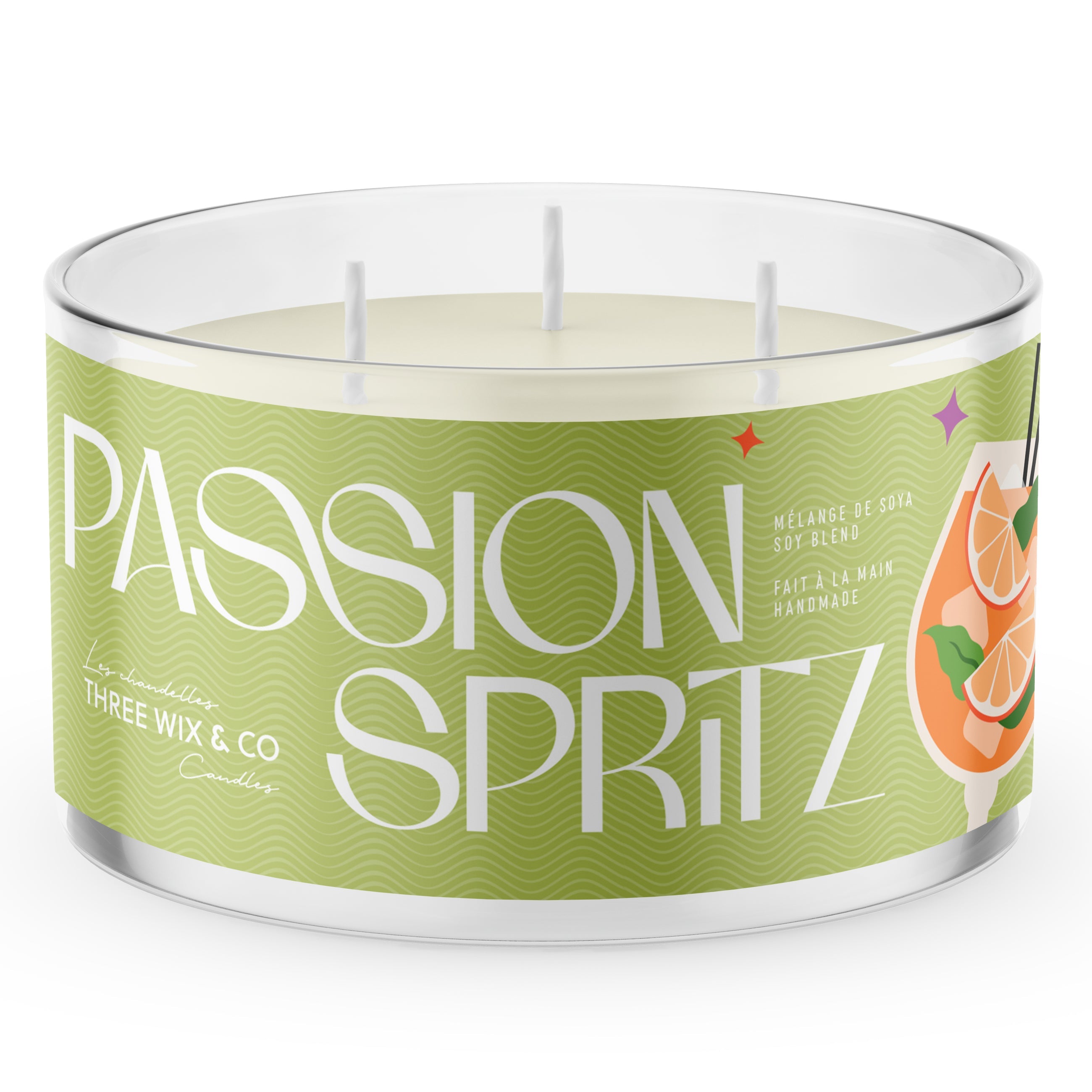 Chandelle À 3 Mèches Passion Spritz