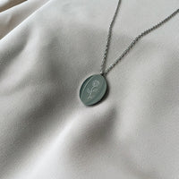 Collier Fleurs De Naissance Argent - Juin