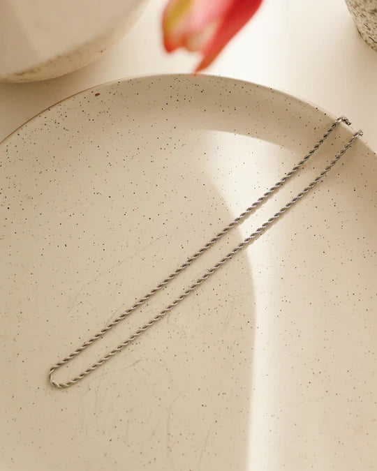 Chaîne Torsadée Argent