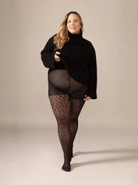 Collant Cuissardes Mini Léopard