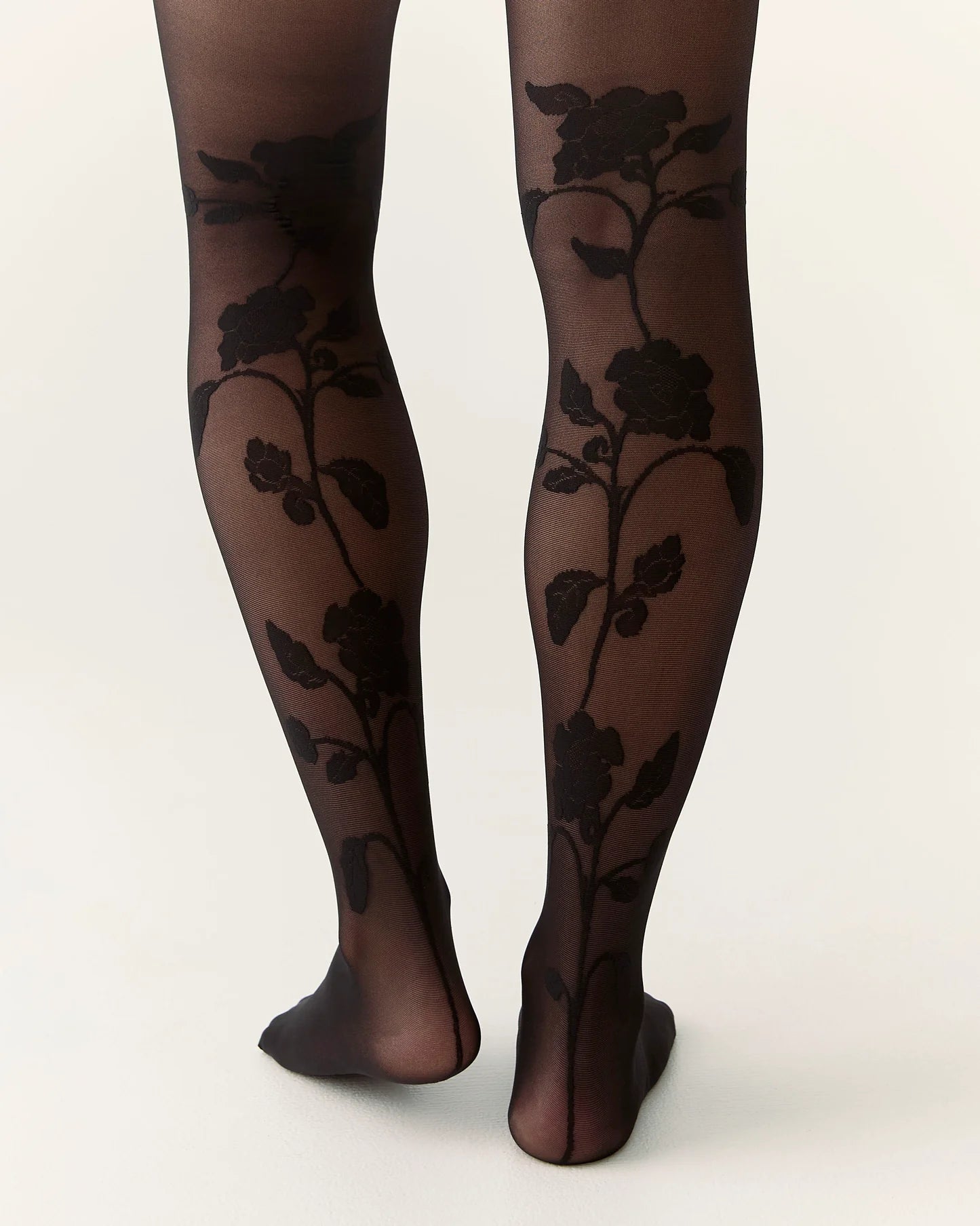 Collant Cuissardes Fleur Romantique