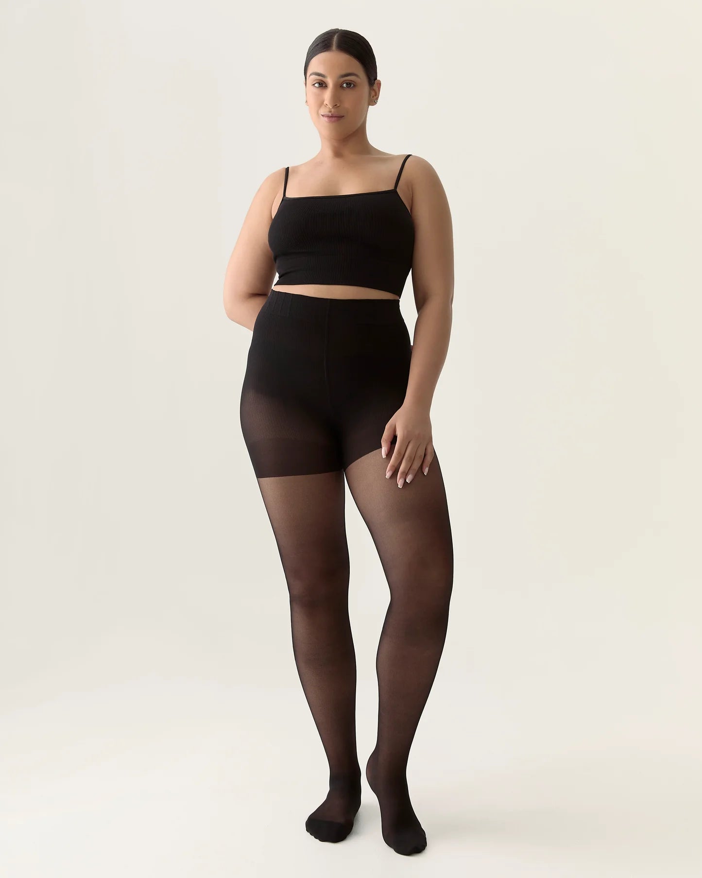 Collant Cuissardes Fleur Romantique