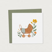 Carte De Souhaits Naissance Landeau