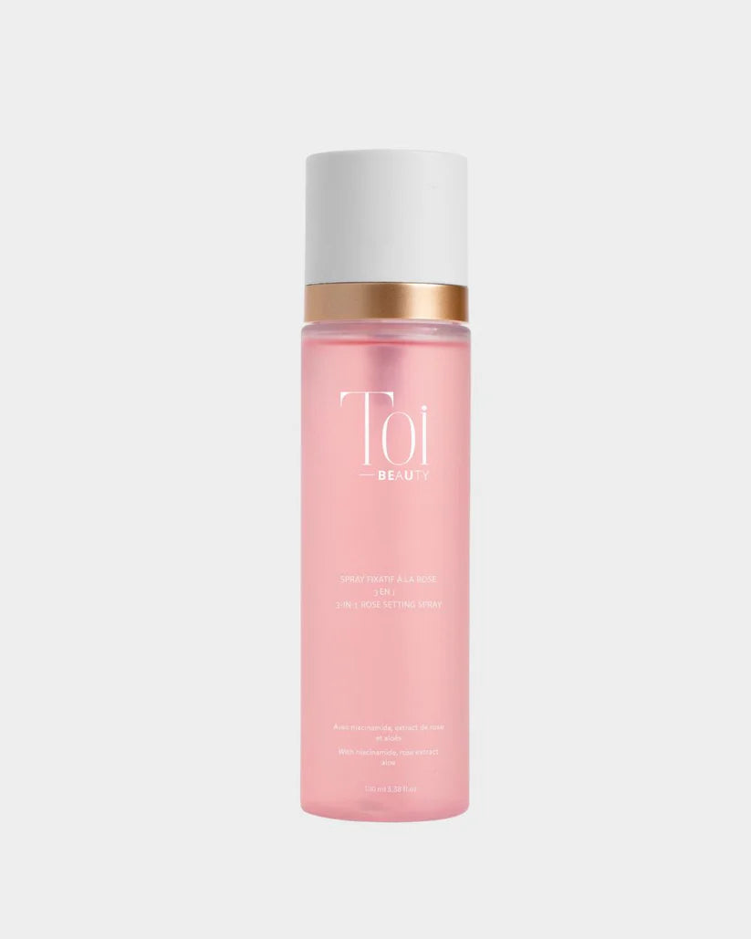 Spray Fixatif Apaisant À La Rose 3 En 1