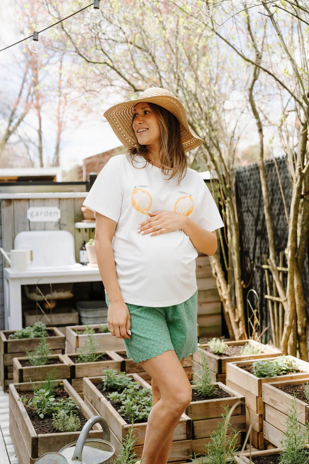 T-Shirt Oversize Fruité Citron