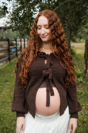 Cardigan Denise Brun Espresso