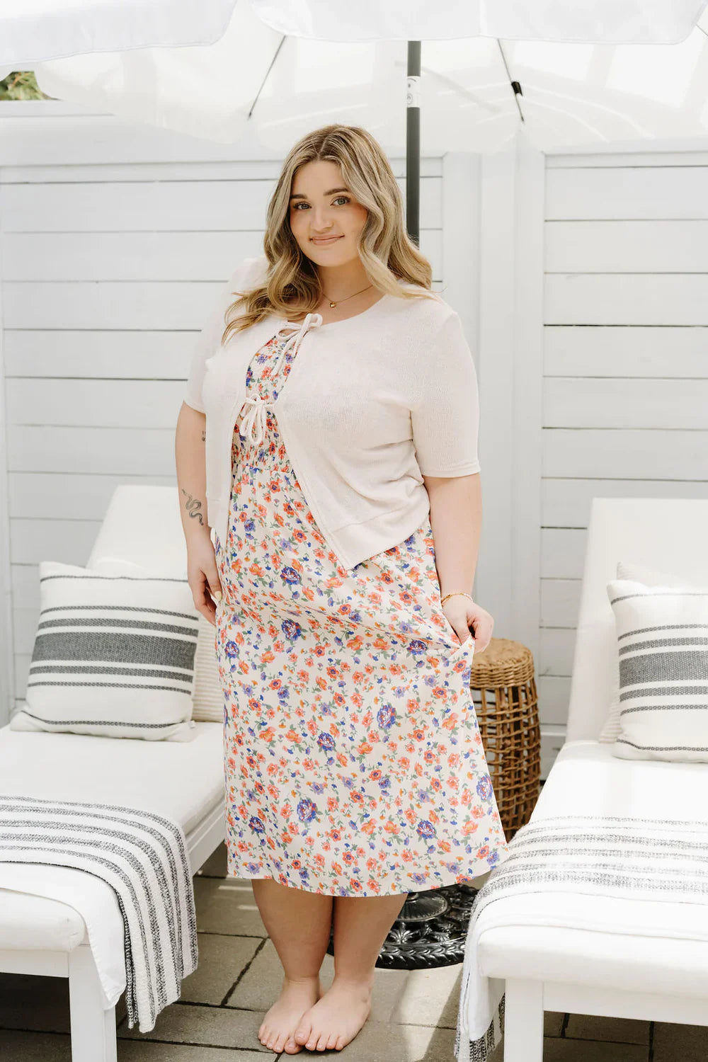 Robe Malibu Fleurs Sauvages