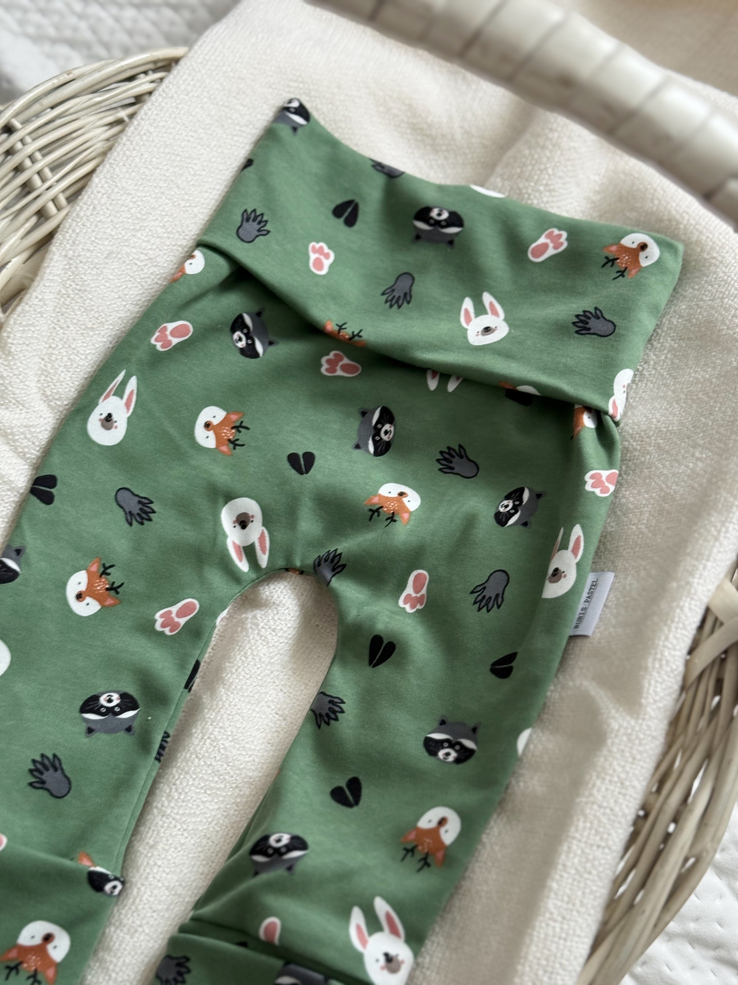 Pantalon Évolutif Animaux Fonds Verts